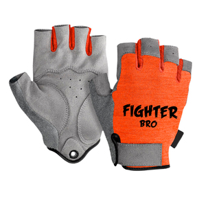 Guantes ajustables de medio dedo para deportes de levantamiento de pesas, guantes antideslizantes para entrenamiento físico en el gimnasio con muñequera para entrenamiento al aire libre - Product Image 6
