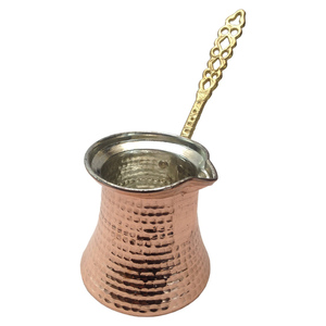 Juego de Teteras Turcas Triples de Cobre, Tetera Turca Vintage de Cobre Martillado con Asa de Reena Exports - Product Image 6