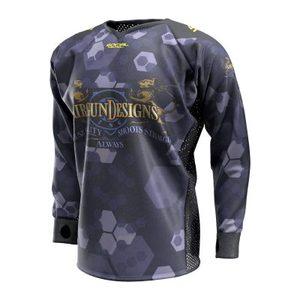 Tela cómoda para hombre para Paintball Jersey Último diseño Sublimado Jerseys Tendencia para accesorios de Paintball - Product Image 2