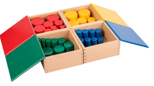 Fournitures éducatives en forme de cylindre sans boutons - Product Image 2