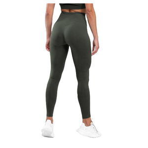 Mallas de Yoga con Cintura Elástica para Mujer, Leggings de Algodón de Fibra de Bambú, 100% - Product Image 3