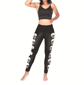 Leggings de yoga taille élastique, impression par sublimation, leggings de fitness confortables et durables pour femmes, vêtements de sport élégants, vente en gros OEM - Product Image 4
