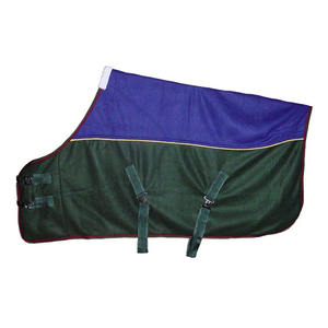 Personnalisable hiver cheval tapis polaire Standard couverture respirant imperméable laine tissu parfait ajustement équin soin Offre Spéciale - Product Image 1