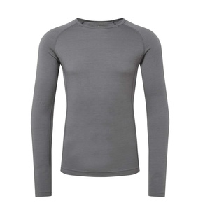 Nouveauté Printemps – T-shirt de Sport Homme PIHA SPORTS à Col Rond, Manches Longues, Couleur Unie, Séchage Rapide pour Gym et Fitness – Vente en Gros à Prix Abordable - Product Image 1