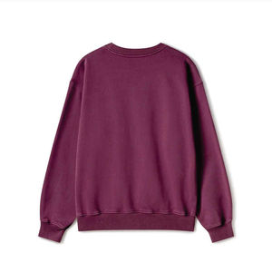 Sudadera de cuello redondo de lana para hombre, diseño personalizado, hecha en Pakistán, manga larga, 100% algodón, sudaderas transpirables térmicas para hombre - Product Image 2