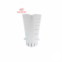 Écumoire en plastique grande taille écologique de haute qualité OEM/ODM, couleurs personnalisables, certifiée SCS, avec logo personnalisé