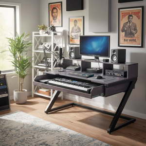 Escritorio StudioDesk SD68007 de 140x70x95cm, Madera de Caucho, Resistente, Ensamblado, con Cajón, Garantía de 12 Meses - Product Image 2