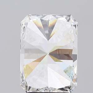 2.18 ct Radiant Cut Lab-Grown Diamond IGI Certified F Color VVS2 Clarity Lab-Stone - Product Image 3