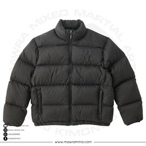 Veste matelassée décontractée à capuche pour homme, qualité supérieure, vente chaude, design patchwork/lettres, fermeture éclair sur le devant, personnalisable, respirante pour l'hiver - Product Image 2