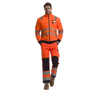 Professionele Werkkleding Uniformen Voor Mannen Veiligheid Beschermende Bouw Industriële Werkkleding Overall