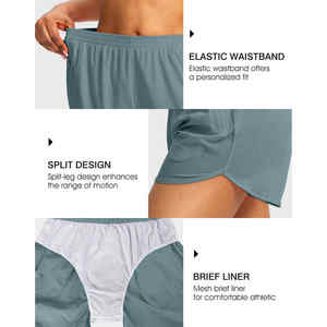 Short d'été pour femmes Short d'été pour femmes Imprimé matelassé Short décontracté Pantalon de plage - Product Image 6