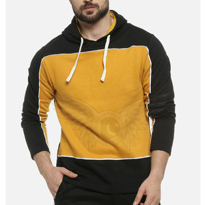 Sweats à capuche d'hiver décontractés pour hommes, design à motifs solides, vêtements de mode d'extérieur dans différents styles, teints en couleur unie - Product Image 1