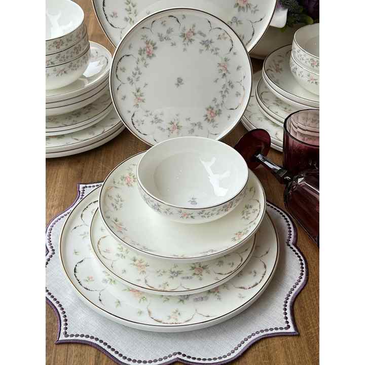 Dinner Set Spring Gold 24 Pieces for 6 Persons