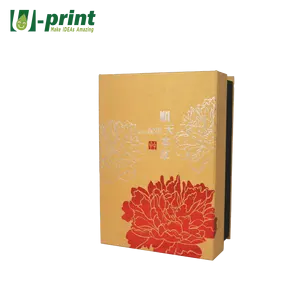 Boîte de papier magnétique élégante personnalisée avec gaufrage par stratification mate et finition d'estampage à chaud revêtement UV brillant pour cadeaux - Product Image 5