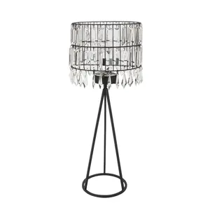 New Premium Quality 2023 New Arrivals Home Decor Wholesale Decorative Modern Crystal Beaded Luxury <b>Lamp</b> for Home Hotel Indoor - Product Image 1