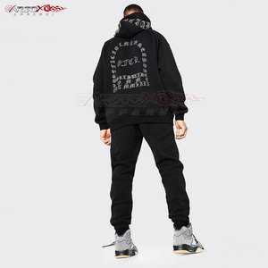 Chándal de diamantes de imitación para hombre con brillo reflectante y ajuste deportivo para baile o puesta en escena, chándal de diamantes de imitación para hombre - Product Image 2