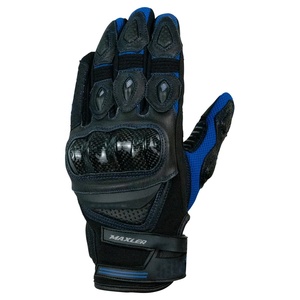 Gants de moto à doigts entiers, protection anti-chute, style alpin, motocross, courts, noirs, pour hommes - Product Image 2