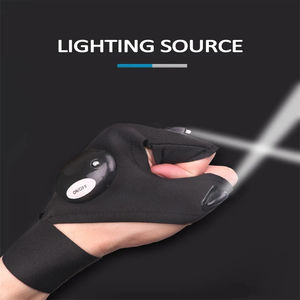 Gants de coulée à doigts courts de style chaud Logo personnalisé Protecteur en tissu doux respirant avec protection UV pour la pêche quotidienne en plein air - Product Image 4