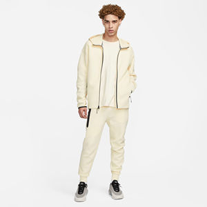 Chándal de entrenamiento de gimnasia personalizado para hombre, nuevo diseño con cremallera y capucha, conjunto de dos piezas con técnicas impresas para hombres deportivos Fitness - Product Image 1