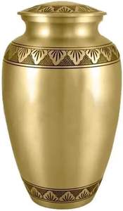 Cremation <b>Urn</b> for Adult Human Ashes <b>Large</b> Handcrafted Funeral Memorial Decorative Burial <b>Urn</b>, Funeral Cremation <b>Urns</b> - Product Image 3
