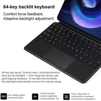 Tablet 6 serisi akıllı dokunmatik klavye siyah tam alan basın Touchpad için 2024 orijinal Xiao mi