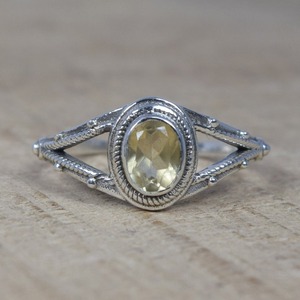 <b>Citrine</b> Gemstone 925 Sterling Silver Stamped <b>Jewelry</b> Handmade Best Design Natural Cabochon Ring 925 Solid Sterling Silver Ring - Product Image 6
