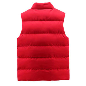 Veste bouffante zippée légère personnalisée OEM Gilet manches bulles chaudes respirant coupe-vent imperméable décontracté vêtements d'extérieur en toile - Product Image 3