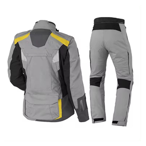Combinaison de moto Cardura de taille personnalisée toute dernière conception en cuir véritable Ensemble de combinaisons de pluie pour motocross veste respirante personnalisable - Product Image 6