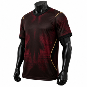 High Quality Men's Soccer Football Jersey Premium Breathable Sports Uniform Customized Color Logo 100% Polyester Custom Team - Product Image 3