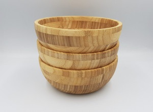 MEILLEURE VENTE Bol en bois de bambou Fait à la main Bol rond naturel durable et écologique du Vietnam - Product Image 4