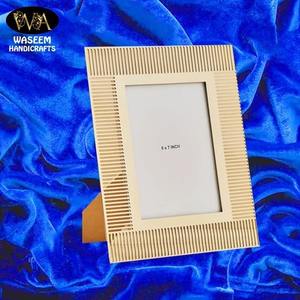 Antique Style Brass Metal <b>Photo</b> <b>Frame</b> Handcrafted Detailing and Smooth Finishing for Classic Square-shaped Home Interiors - Product Image 4