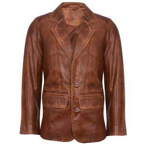 แจ็กเก็ตหนังวัวสำหรับผู้ชายหนังแท้ไซด์ของแท้สำหรับฤดูหนาวกันน้ำสินค้า2023 - Product Image 1