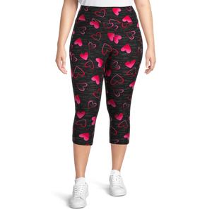 Women's Custom Sublimation Printing Capri <b>Leggings</b> Mid Waist Fitness <b>Leggings</b> with Floral <b>Pattern</b> for Workout Outdoor Activities - Product Image 5