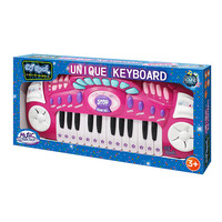 Handle Battery Operated Electronic Educational Kids Toy Keyboard Multifunction Instruments