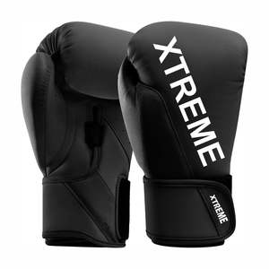 ถุงมือฝึกซ้อมหนังแท้ระดับมืออาชีพ ระบายอากาศได้ดี น้ำหนักเบา เหมาะสำหรับทุกเพศ ใช้สำหรับการฝึกซ้อม คิกบ็อกซิ่ง มวยไทย MMA มวย - Product Image 1