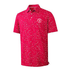 Polo de golf pour homme de qualité supérieure, matière douce, col classique, vêtements de sport décontractés, polo de golf - Product Image 1