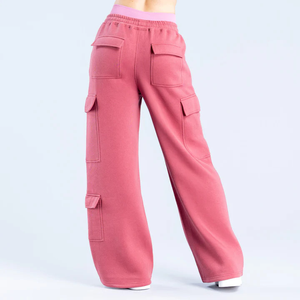 Pantalones Deportivos Cargo de Pierna Ancha con Cintura Elástica para Mujer, Nuevos 2026, 7 Bolsillos, Holgados, Ropa Deportiva, Ropa de Calle, Transpirables, Ecológicos - Product Image 2