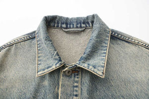 Veste en jean pour hommes, respirante et confortable à des prix de gros OEM, veste en jean de qualité supérieure à bas prix pour hommes - Product Image 4