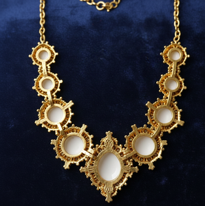 Collar de Perlas Naturales con Baño de Oro de 18k y Plata de Ley 925 para Mujer, Joyería de Piedras Preciosas para Fiestas, Regalo para Ella - Product Image 3