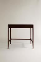 Mesa de Centro de Madera de Roble Macizo con Patas Resistentes, Diseñada para las Necesidades de Decoración de Salas de Estar Modernas y Minimalistas