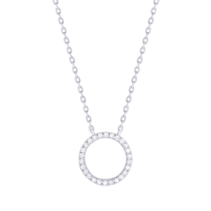 Colgante de medallón circular de diamantes Rikhava personalizado de fábrica para joyería de compromiso de boda colgantes de moda dijes precio atractivo - Product Image 5