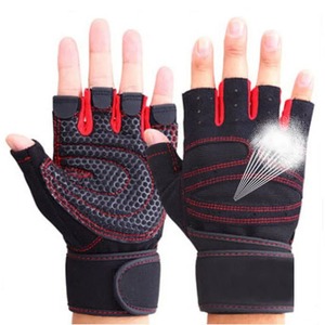 Guantes de Gimnasio de Medio Dedo para Levantamiento de Pesas, Antideslizantes en la Palma, para Fitness, Culturismo, Crossfit, Entrenamiento, Hombres y Mujeres - Product Image 2