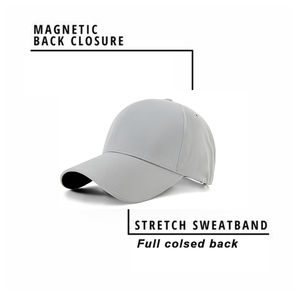 Chapeau de pêche imperméable à l'eau Chapeau de camionneur Chapeau de golf pour femmes à 6 panneaux avec fermeture magnétique arrière - Product Image 2