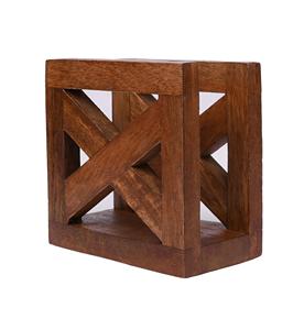 Servilletero de papel de madera, dispensador de almacenamiento de servilletas para mesas, cocina, accesorios de oficina para restaurantes, comedor, decoración del hogar - Product Image 1