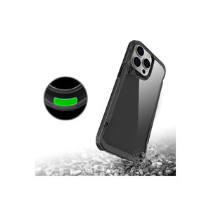 เคสซิลิโคนเหลวสีเทาเข้ม รุ่น T-Max Series สำหรับ iPhone 15 Pro Max  แบบนิ่ม ทันสมัย รุ่น 11pro - Product Image 3