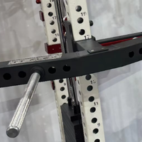 Machine à tremper de qualité commerciale Station multifonctionnelle Smith Machine et support d'alimentation Équipement de gymnastique en fer de haute qualité pour usage domestique