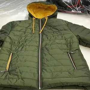 Custom Men's Plus Size Canvas Puffer Jacket <b>Winter</b> Heated Outdoor <b>Sports</b> - Product Image 3