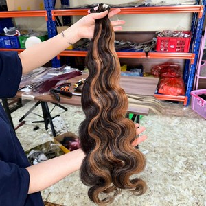 วิกผมดิบจากเวียดนามมัดผมมนุษย์ลอนอิตาลีและลูกไม้ด้านหน้า - Product Image 4