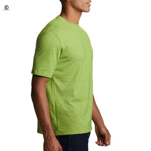 T-shirt vierge en gros personnalisé 100% coton impression logo pour hommes t-shirts unis meilleure qualité t-shirts décontractés hommes - Product Image 5