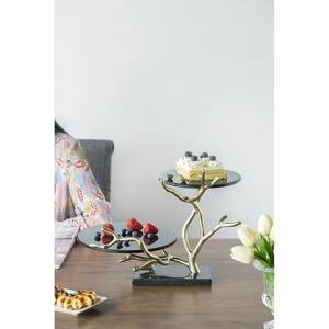 Soporte de pastel estilo árbol con tapa de vidrio y Base de Metal para servir pasteles postres frutas elegante mesa de exhibición Ho - Product Image 5